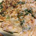 motchママ's cooksnap of when they made 簡単！もちもちニラチヂミ.