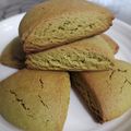 REIchi's cooksnap of when they made ♡HMで超簡単！抹茶スコーン♡.