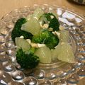ねみねみ's cooksnap of when they made 朝食に！ブロッコリーと八朔のサラダ.