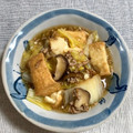Haru Haru's cooksnap of when they made 白菜と厚揚げ豆腐のひき肉あん.