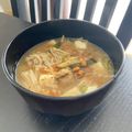 ♪Key♪'s cooksnap of when they made 本当に美味しい納豆汁の作り方！.