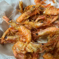 クック5POO64☆'s cooksnap of when they made * はねないよ！甘エビの唐揚げ *.