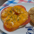 ponnko's cooksnap of when they made 簡単❢トマトチーズトースト(o^^o)♪.