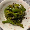 クックKB7KWM☆'s cooksnap of when they made ピーマンの塩昆布炒め.