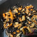 SSSかあさん's cooksnap of when they made 【市販のめんつゆで】ひじきの煮物.