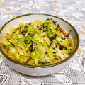 みぽぽ37's cooksnap of when they made キャベツと塩昆布の和え物(弁当用).