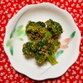 チェックのミニくま's cooksnap of when they made レンジで簡単♪ブロッコリーのおひたし.