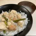 papikun's cooksnap of when they made エビ・にら・豆腐のオイスターソース炒め.