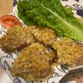 ねみねみ's cooksnap of when they made 豚ヒレ肉のハーブパン粉焼き.