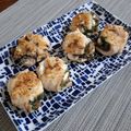 rikocci's cooksnap of when they made ふんわり梅肉で！真あじの大葉チーズ巻き.