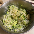 aki42's cooksnap of when they made 大根としらすの中華風サラダ.