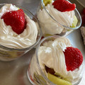 Ichi Ken Mammy's cooksnap of when they made 簡単!いちごのケーキ♡.