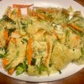 さすらい's cooksnap of when they made シャキシャキ☆水菜のチヂミ.