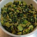 mannao's cooksnap of when they made 生高菜炒め.