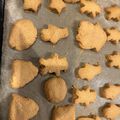 hiyokodon's cooksnap of when they made 糖質オフ⭐きなこクッキー.
