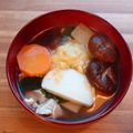 山わろ's cooksnap of when they made 割烹白だしの簡単お雑煮.