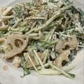 TeaChan214's cooksnap of when they made デリ風☆れんこんと水菜の胡麻マヨサラダ.