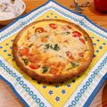 うす味さん's cooksnap of when they made 【1位】パイシートいらず！超簡単キッシュ.