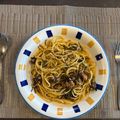 ゆゆ1980's cooksnap of when they made ツナ缶と塩昆布の無限和風パスタ.