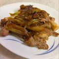 さんちゃん（╹◡╹）'s cooksnap of when they made 長ネギ消費に＊長ねぎと豚肉のオイ炒め＊.