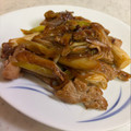 さんちゃん（╹◡╹）'s cooksnap of when they made 長ネギ消費に＊長ねぎと豚肉のオイ炒め＊.