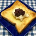 にきけん's cooksnap of when they made アイスクリームトースト♡あんこ乗せ.