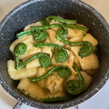 youshizu's cooksnap of when they made こごみとお揚げのサッと煮.