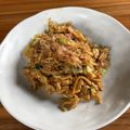 麻's cooksnap of when they made 男子に人気(*^^)焼きそばめし✡.