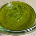 ウニヨラ's cooksnap of when they made バジルペースト☆変色しない！！.
