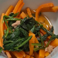 ヨシヨッシー's cooksnap of when they made ほうれん草とにんじんのツナ和え.