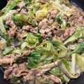 ママメイン！時々子供's cooksnap of when they made 超簡単！レタスと豚肉のオイスター炒め☆.