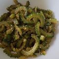 おかずさん88's cooksnap of when they made 常備菜☆ゴーヤの胡麻和え.