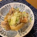 yuk1yukiki's cooksnap of when they made 鶏もも肉とキャベツのオイスター炒め.