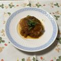 yesmama's cooksnap of when they made 鶏ミンチと豆腐のみぞれあんかけハンバーグ.