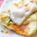 NAGANO久留米's cooksnap of when they made キャベたまバター醤油焼き餅.