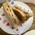 horseland's cooksnap of when they made ☆簡単調理！ピザ風トーストサンド🍕.