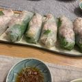 meichi37's cooksnap of when they made 豚しゃぶ生春巻き.