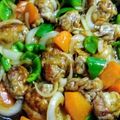 wakaba3's cooksnap of when they made 揚げない！時短☆簡単☆豚こま肉団子の酢豚.