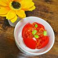 ＊ねこるぅん＊'s cooksnap of when they made うま辛☆丸ごとトマトキムチ.