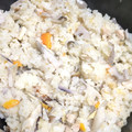 おにもつちゃん's cooksnap of when they made 白だしで簡単！鶏五目の炊き込みご飯.