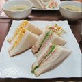 イベ長's cooksnap of when they made 定番！ハムとツナマヨのサンドイッチ.