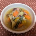 龍青空ママ's cooksnap of when they made 野菜たっぷり美スープ☆.