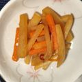 ちゃちゅ2's cooksnap of when they made 簡単一品＊大根のきんぴら.