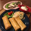 こつゆ514's cooksnap of when they made ぷりぷりエビ入りパリパリ春巻き.
