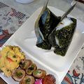 大魔女's cooksnap of when they made 半生たらこ☆おにぎり.