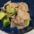 ☆☆☆Hiro☆☆☆'s cooksnap of when they made ✜豚肉ときゅうりの中華炒め✜.