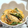 natsukori's cooksnap of when they made オクラと卵炒め.