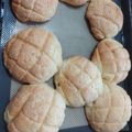 ゆきにゃン's cooksnap of when they made ふわふわメロンパン♪（HB使用）.