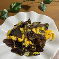 chi−ちゃん's cooksnap of when they made 旨くてびっくり！長ネギと木耳のたまご炒め.