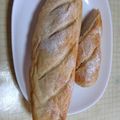 ゆりのもり's cooksnap of when they made ⭐️フランスパン風バゲット.
